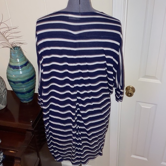 Zara Lightweight Stripe Coverup - Picture 2 of 10